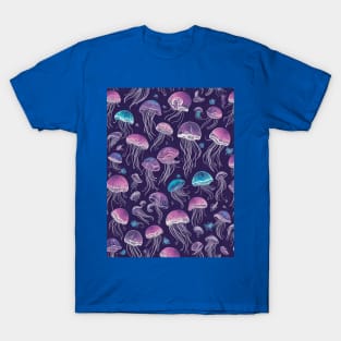 Jellyfish Pattern T-Shirt